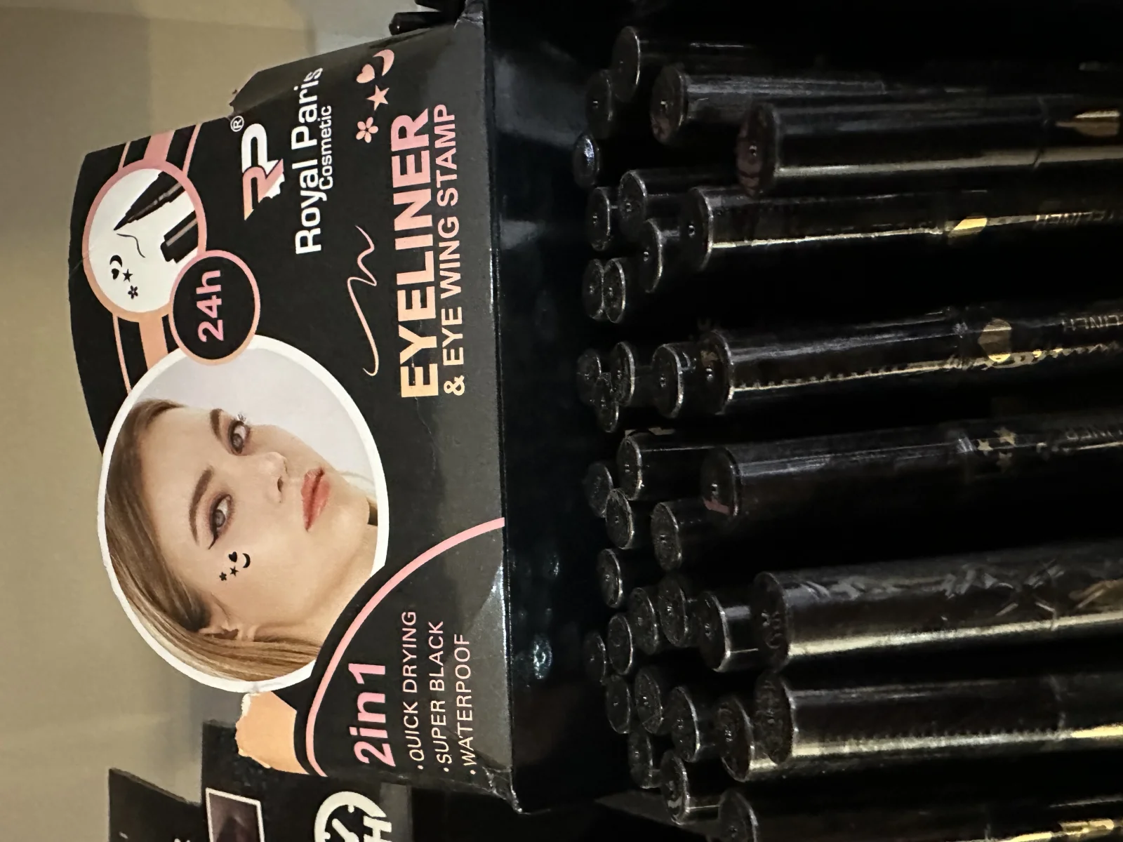 Bir Tarafı Kalem Bir Tarafı Baskılı Eyeliner