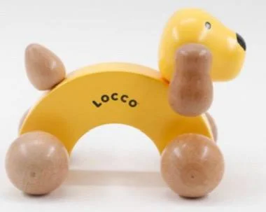 Ahşap Köpek Sarı