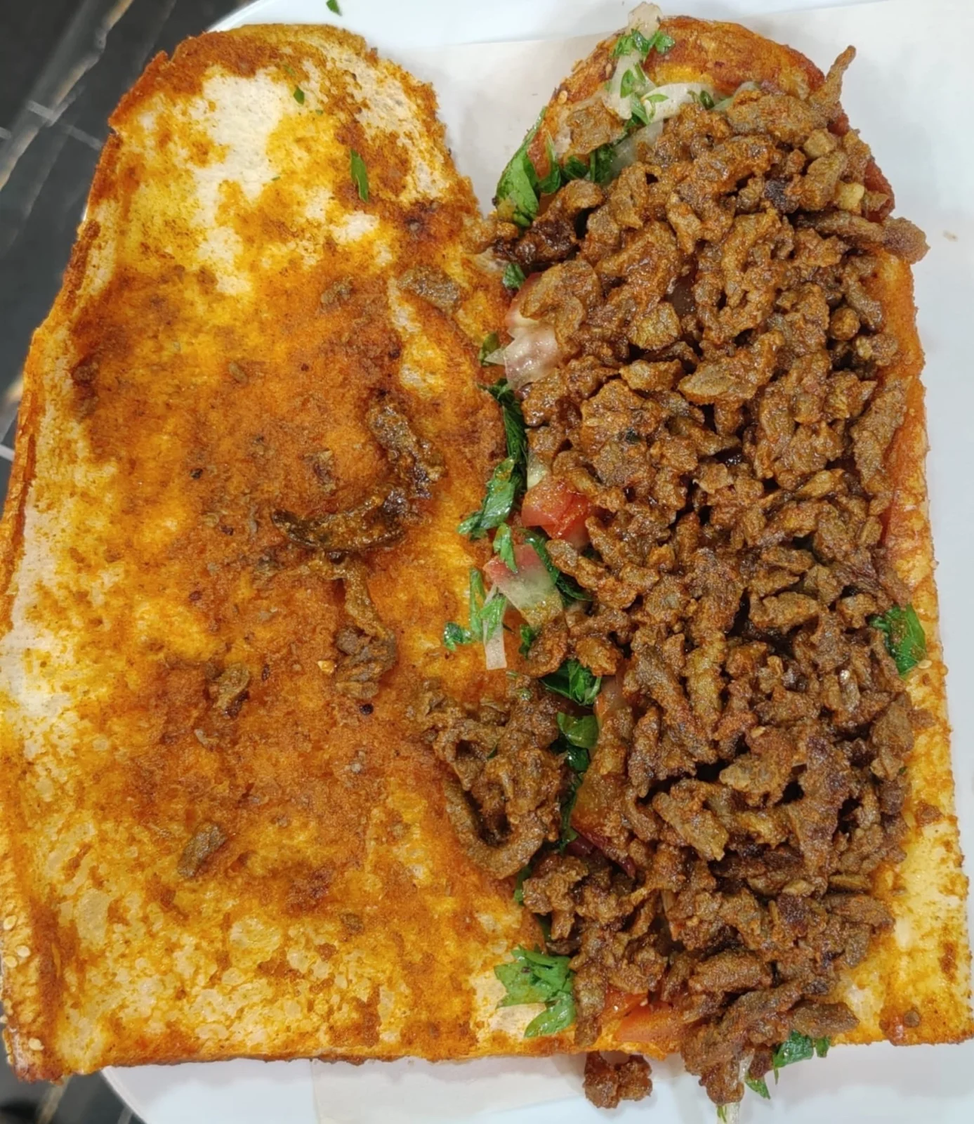 Somun Biftek Tantuni