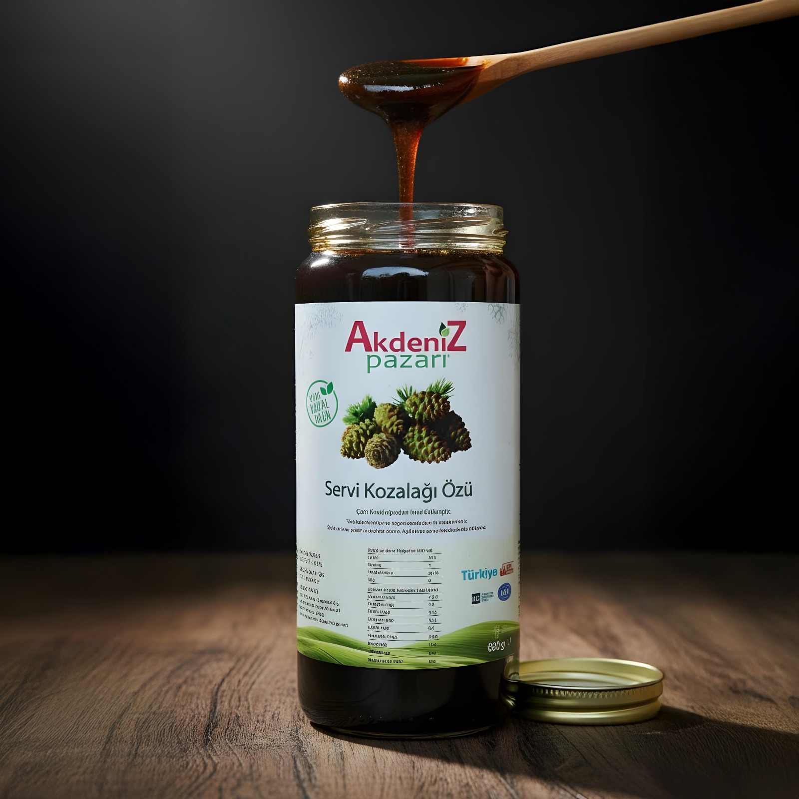 Servi Kozalağı Özü – 680 g