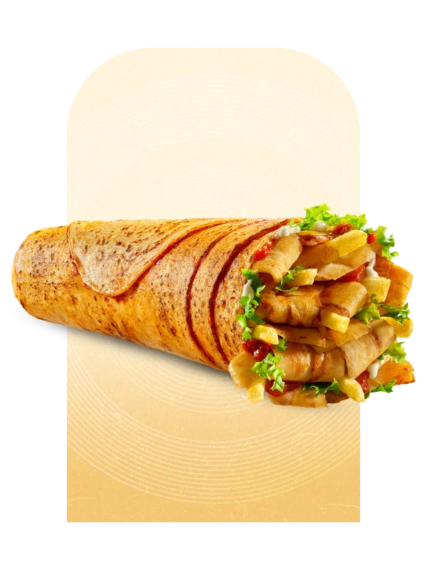 Psikopat Tavuk Döner Dürüm