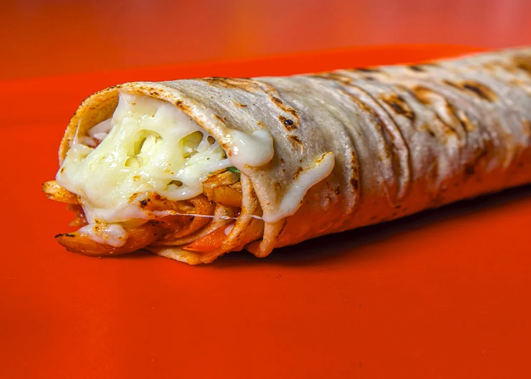 Kaşarlı Tavuk Döner Dürüm
