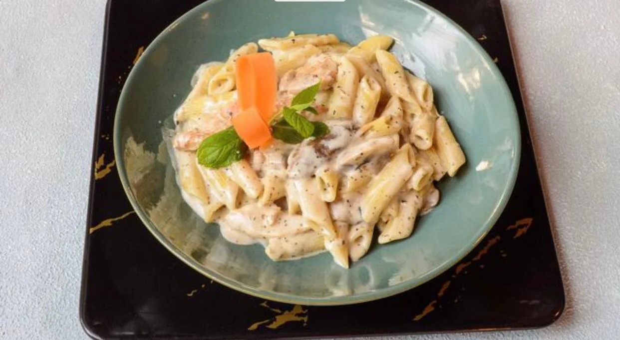 Tavuklu Mantarlı Penne