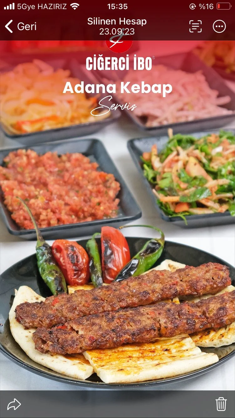 Adana Kebap (Porsiyon)