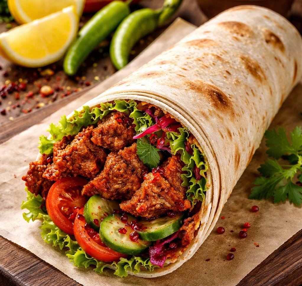 Çiğköfte Dürüm