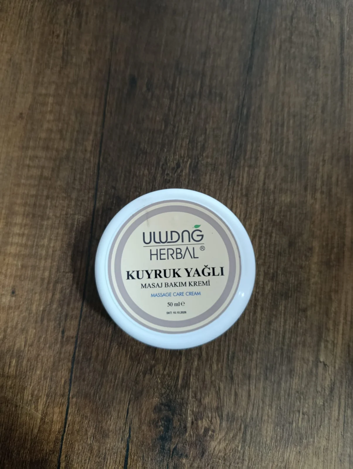 Kuyruk Yağli Masaj Bakım Kremi
