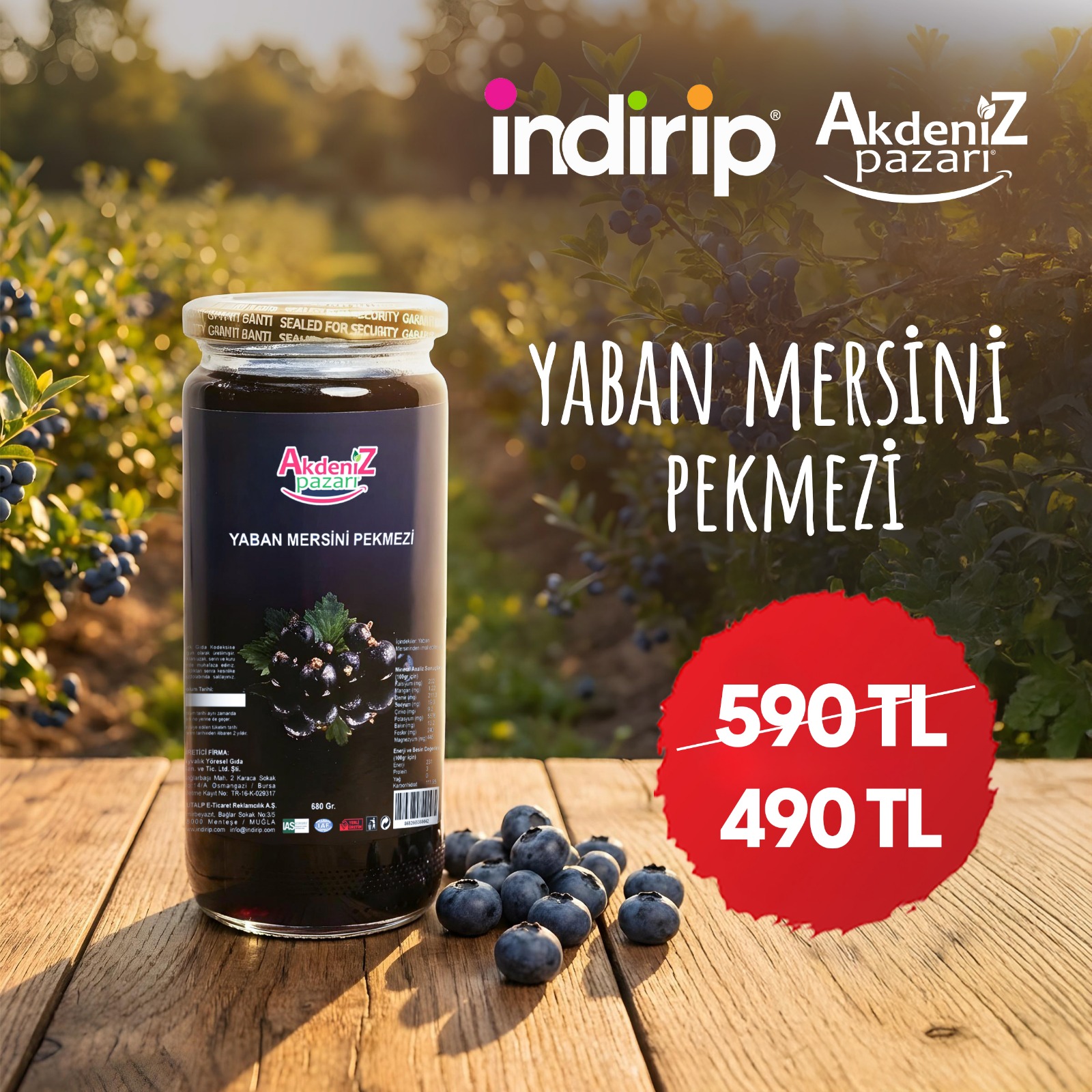 Yaban Mersini Pekmezi