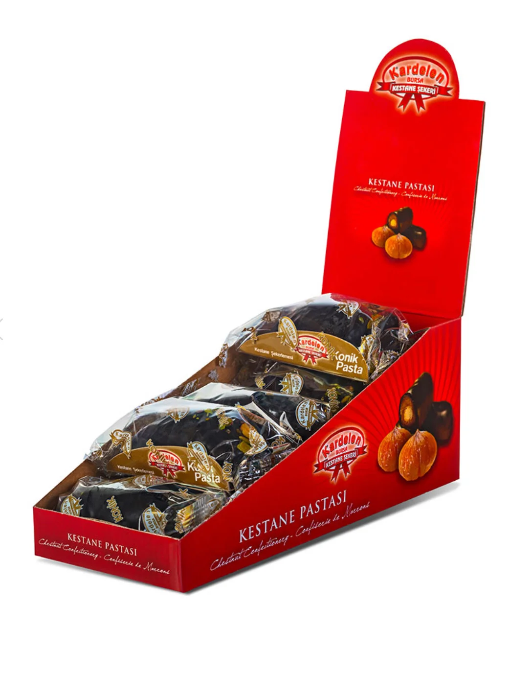 10’lu 75gr Konik Kestane Pastası