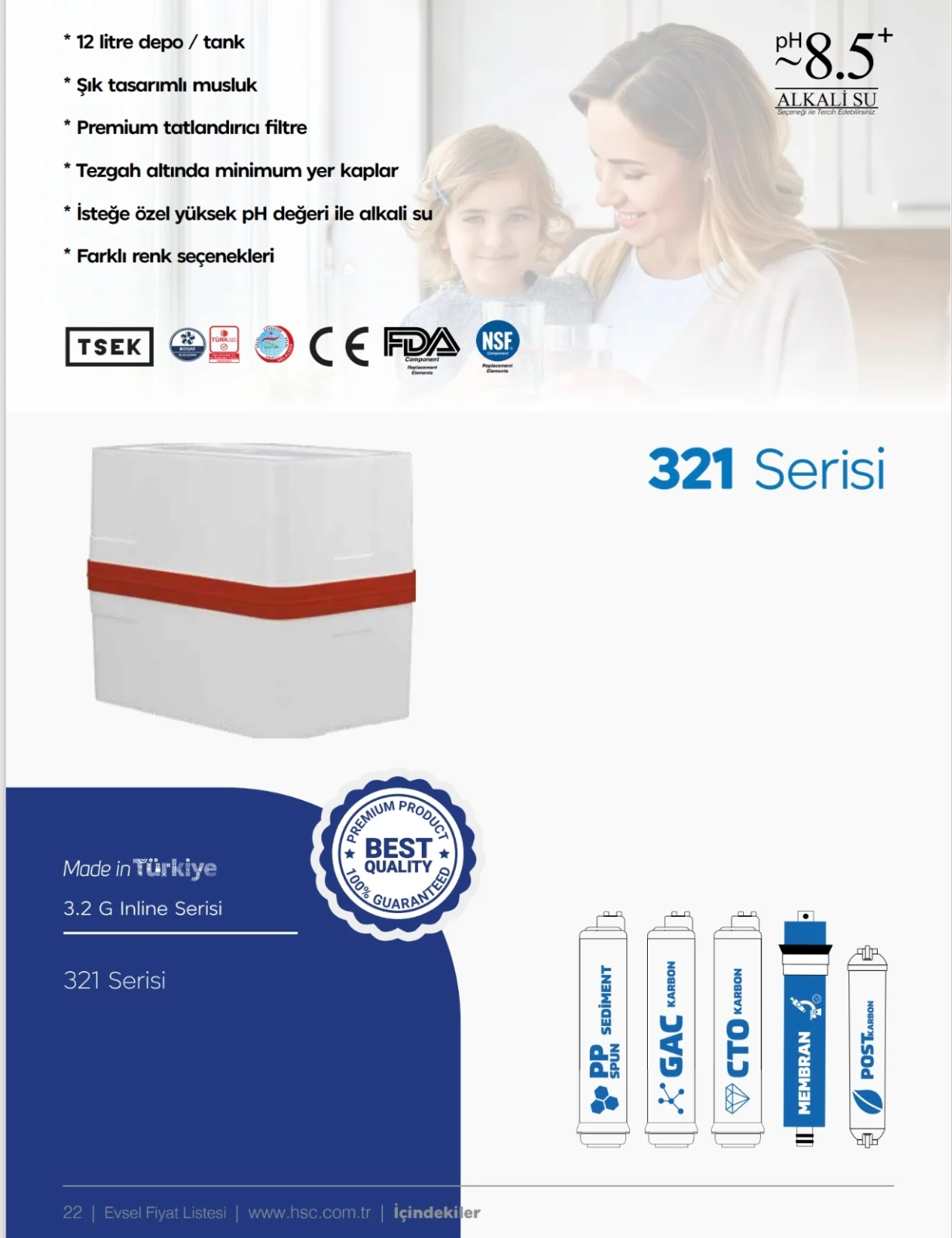 321 SU ARITMA CİHAZİ