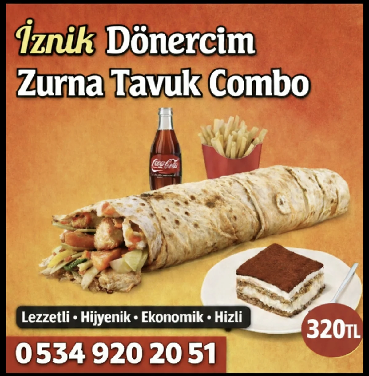 Tavuk Zurna Menü