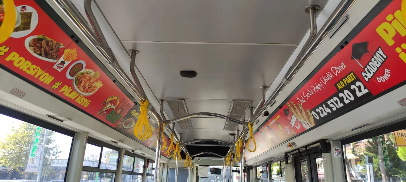 Otobüs İçi Tabela Reklam