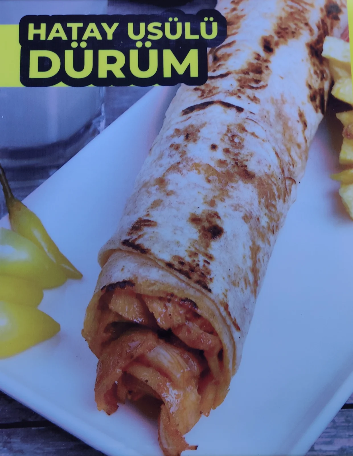 HATAY SOSLU TAVUK DÜRÜM