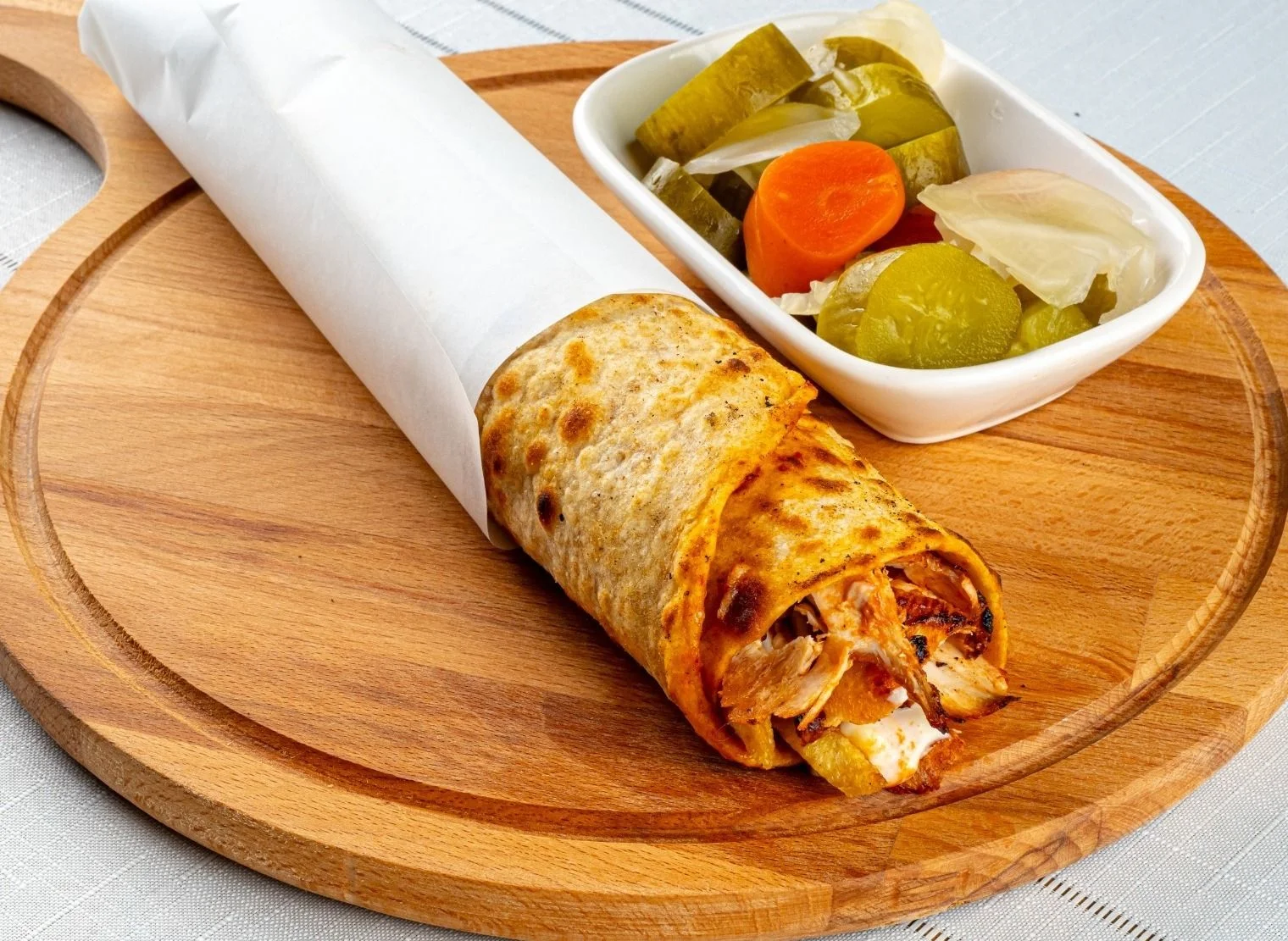 Antakya Usulu Tavuk Döner Dürüm
