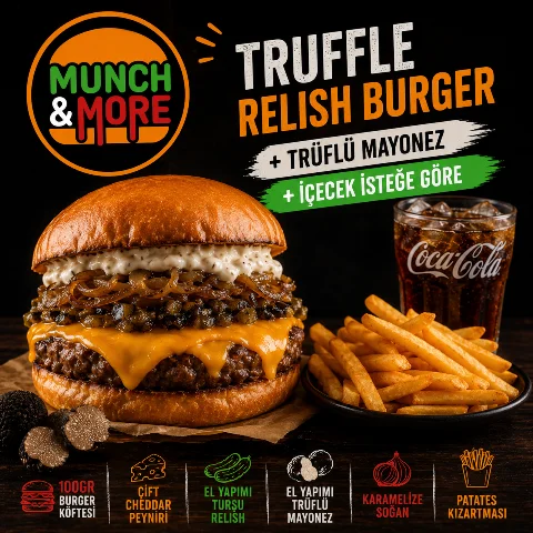 TRUFFLE RELISH BURGER