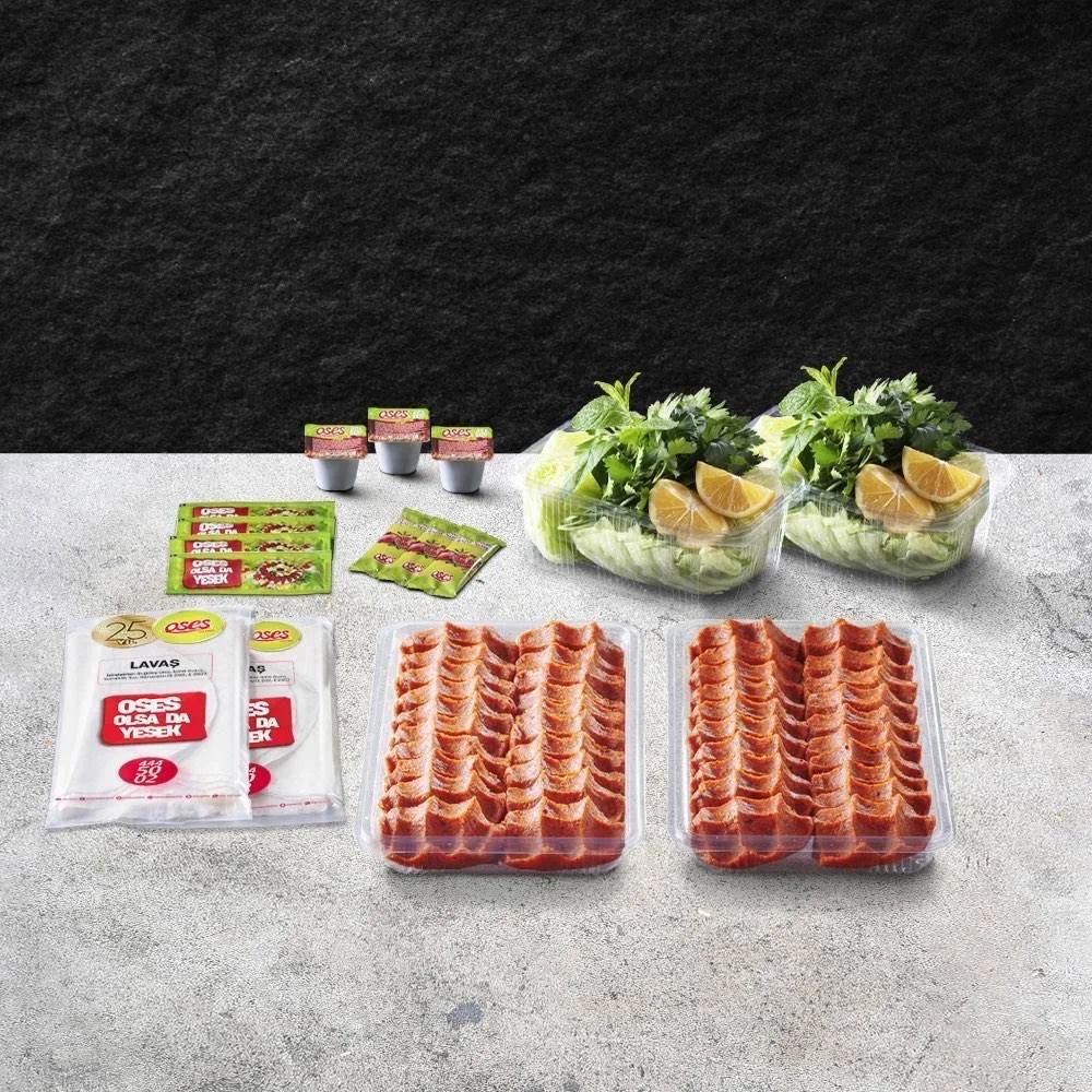 1 Kilo Paket Çigköfte