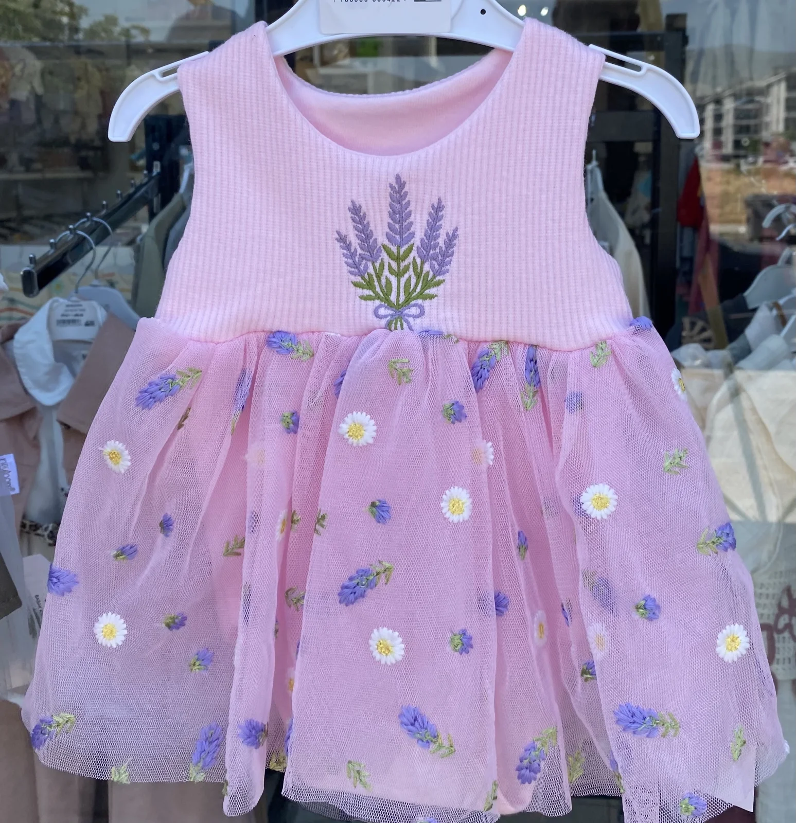 Kız Bebek Zıbınlı Elbise