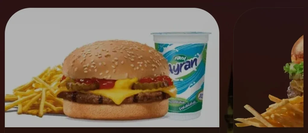 Cheesburger Menü