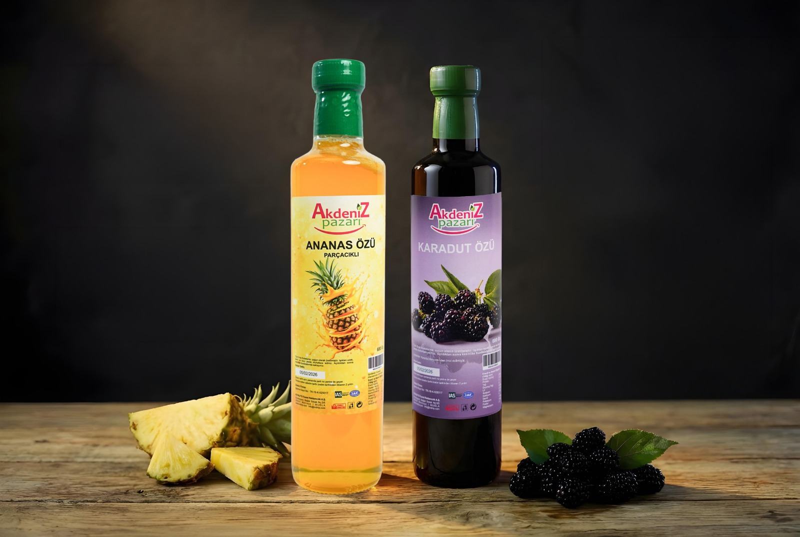 Karadut & Ananas Özü