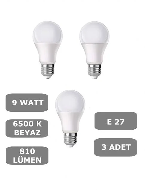 9 Watt Ampül