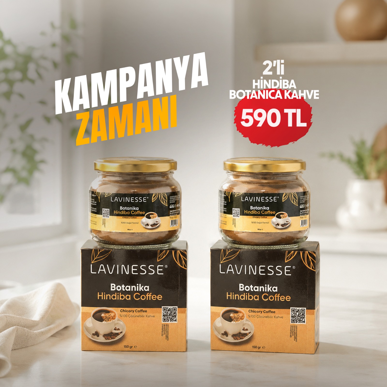 Botanica Hindiba Kahve Kampanyalı