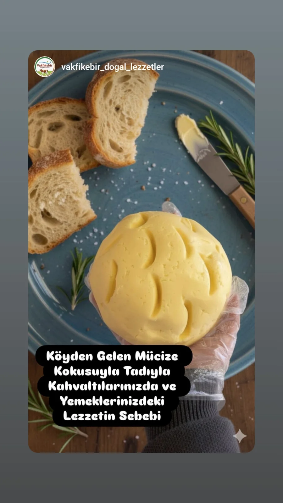 Vakfıkebir Organik Köy Tereyağı