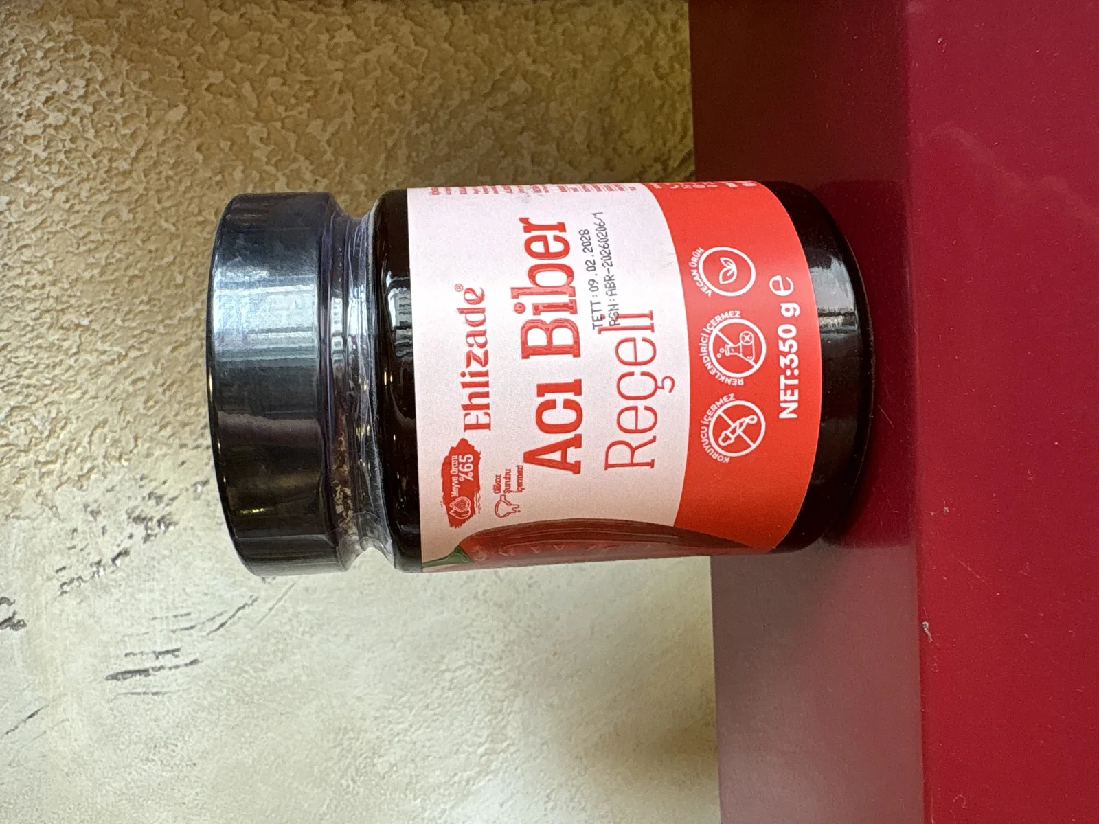 Acı Biber Reçeli 350 Gr