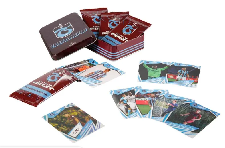 Trabzonspor First 2025-26 Sezonu Koleksiyon Kartları Metal Kutu