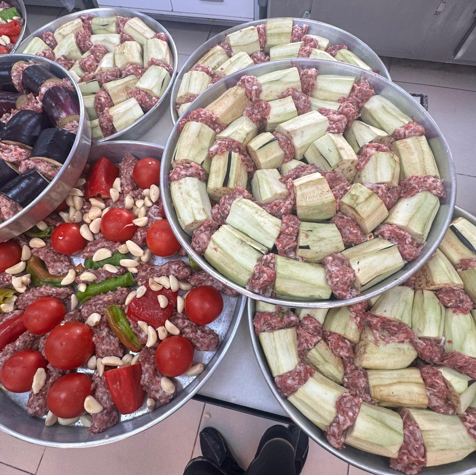 5 kişilik Patlıcan Tepsi Kebap