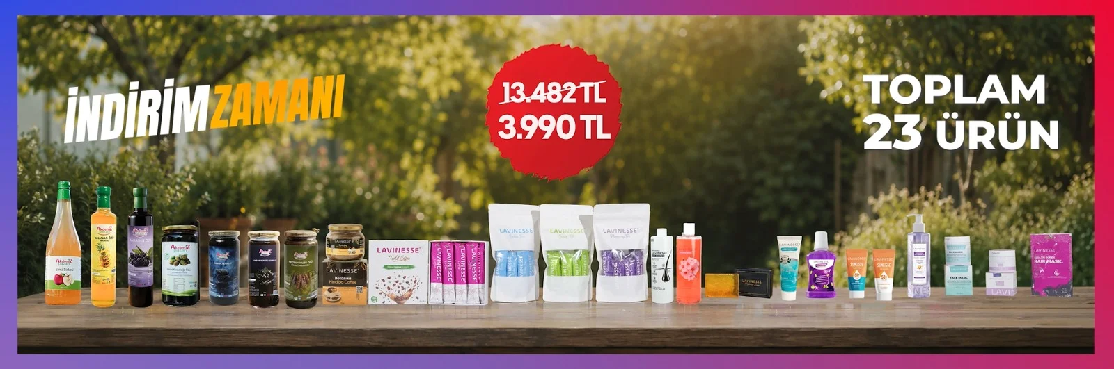 Tüm Ürünlerde Dev Kampanya