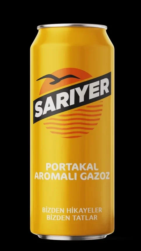 Sarıyer Kutu Portakal Aromalı Gazoz