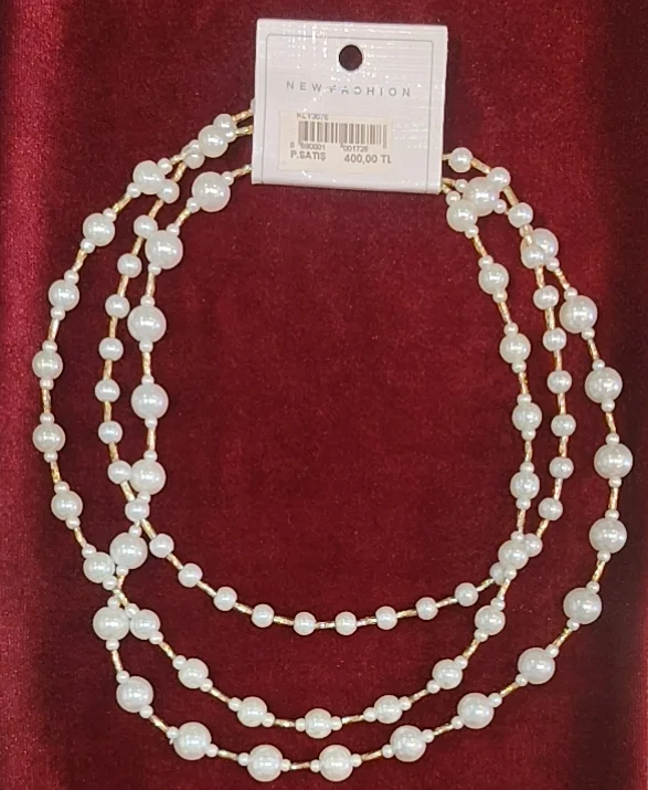 Çoklu İnci Kolye