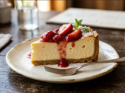 Fıstıklı Bask Cheesecake