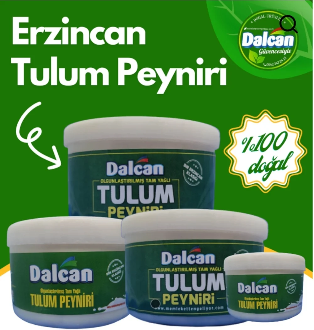 Erzincan Tulum Peyniri 920 Gr