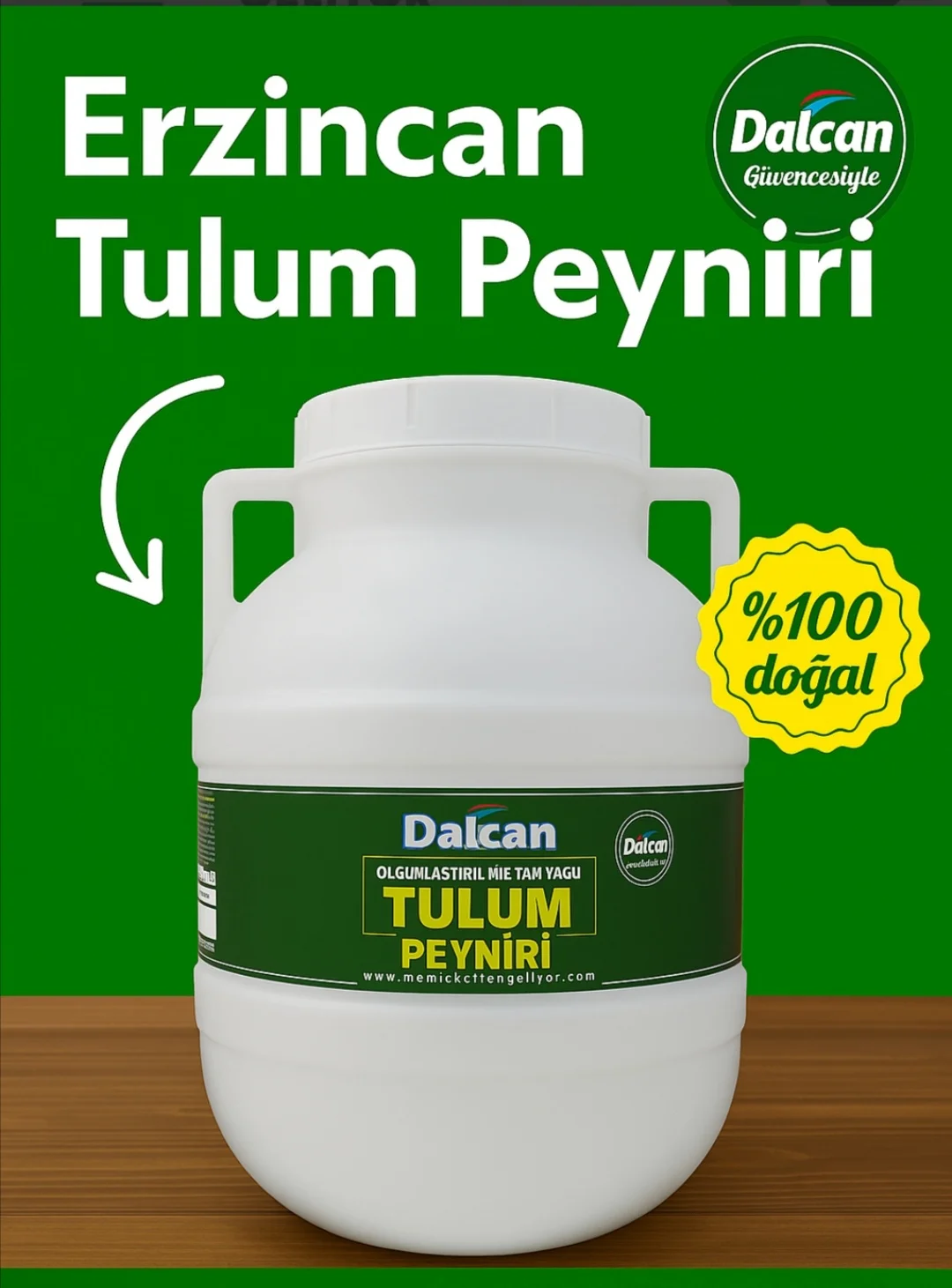 Erzincan Tulum Peyniri 4750 Gr Dalcan