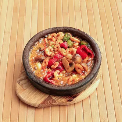 Kaşarlı Karides