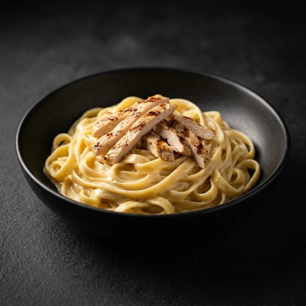 Fettuccine Alfredo (Tavuklu)