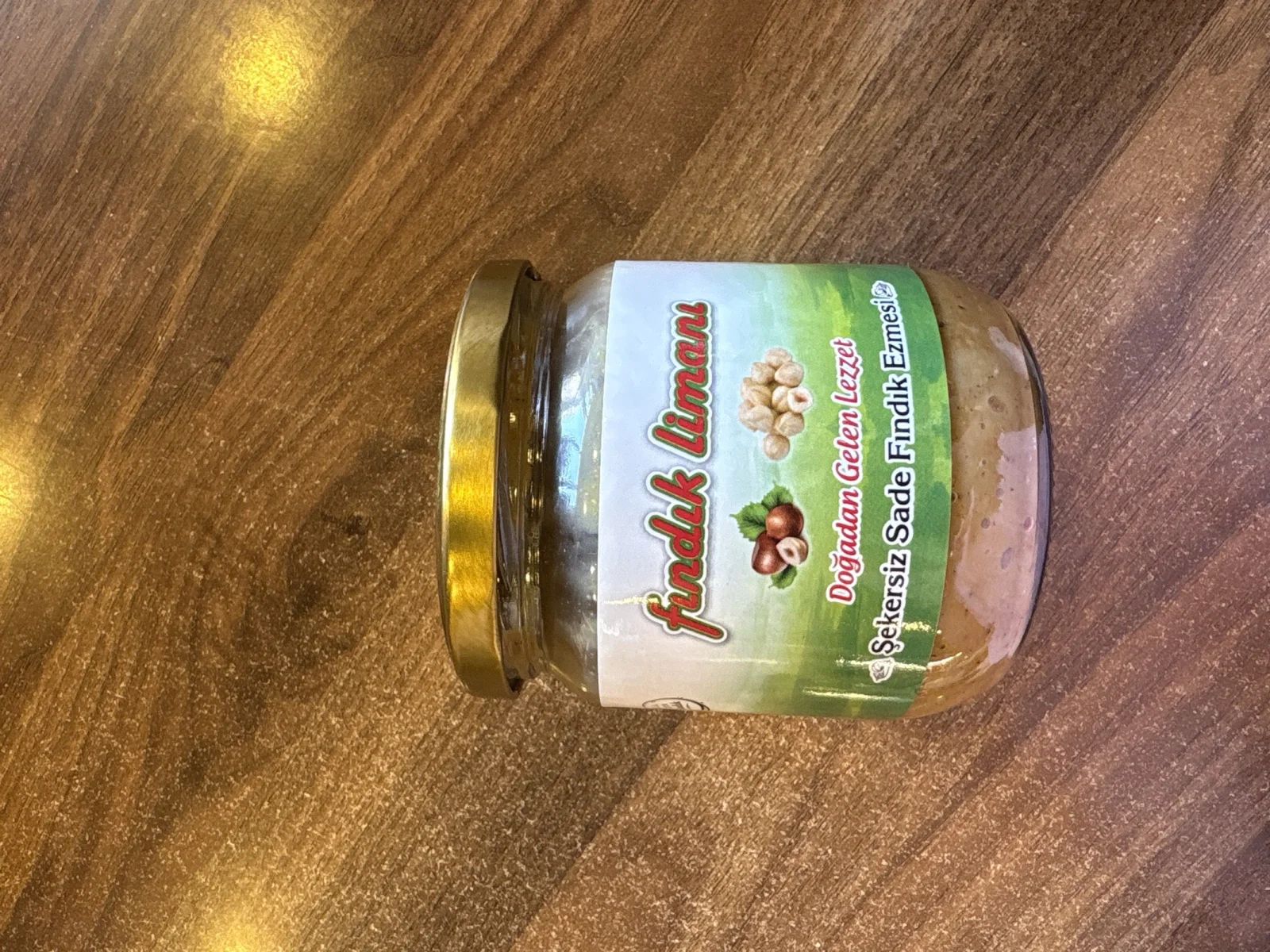 Şekersiz Sade Fındık Ezmesi 350 Gr