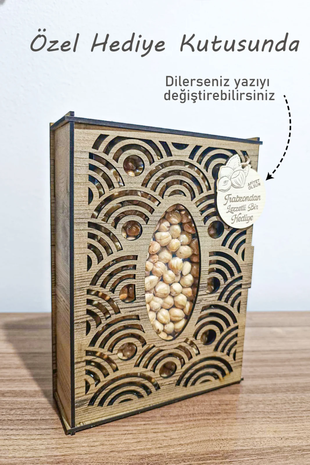 500g Çifte Kavrulmuş İç Fındık- Hediye Kutulu