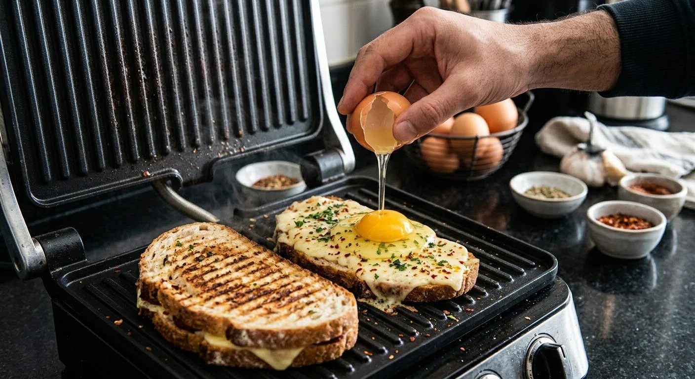 Kırma Yumurtalı Tost