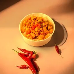 Pilav Üstü Acı Soslu Tavuk Duble