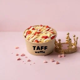 White Love Waffle