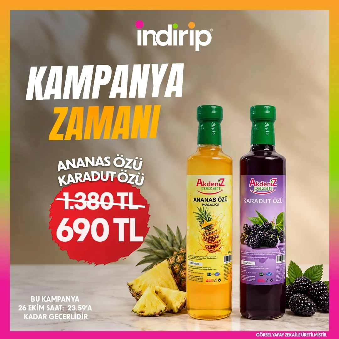 Ananas Özü ve Karadut Özü