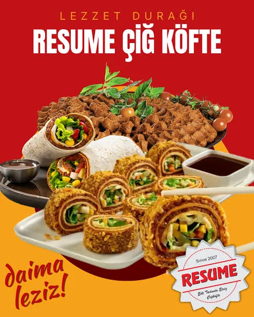 RESUME ÇİĞ KÖFTE
