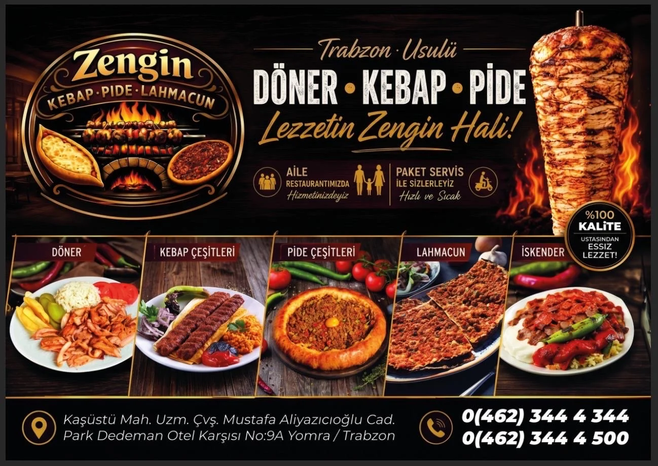 ZENGİN KEBAP PİDE LAHMACUN