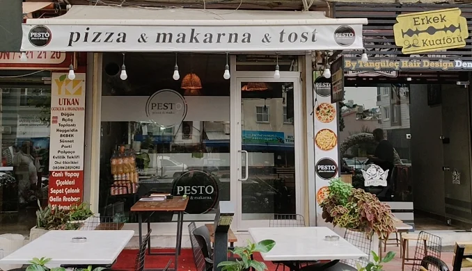 Pesto Pizza ve Makarna